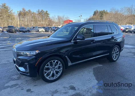 2021 BMW X7 xDrive40I из США, поврежденный, VIN 5UXCW2C06M9E81989